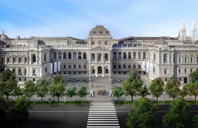 Universität Wien – Vorplatz